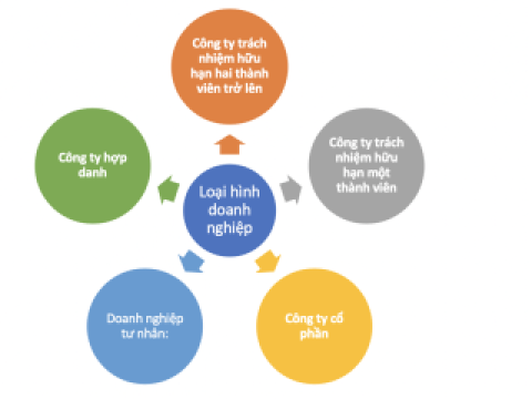 Các loại hình doanh nghiệp theo quy định của Luật Doanh Nghiệp? 