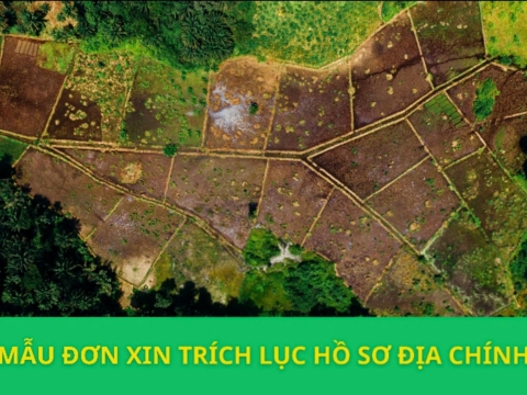 ĐƠN XIN TRÍCH LỤC HỒ SƠ ĐỊA CHÍNH
