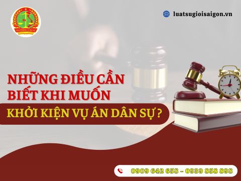 Những điều cần biết khi muốn khởi kiện vụ án dân sự mới nhất?