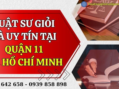 Luật sư giỏi và uy tín tại Quận 11, Thành phố Hồ Chí Minh
