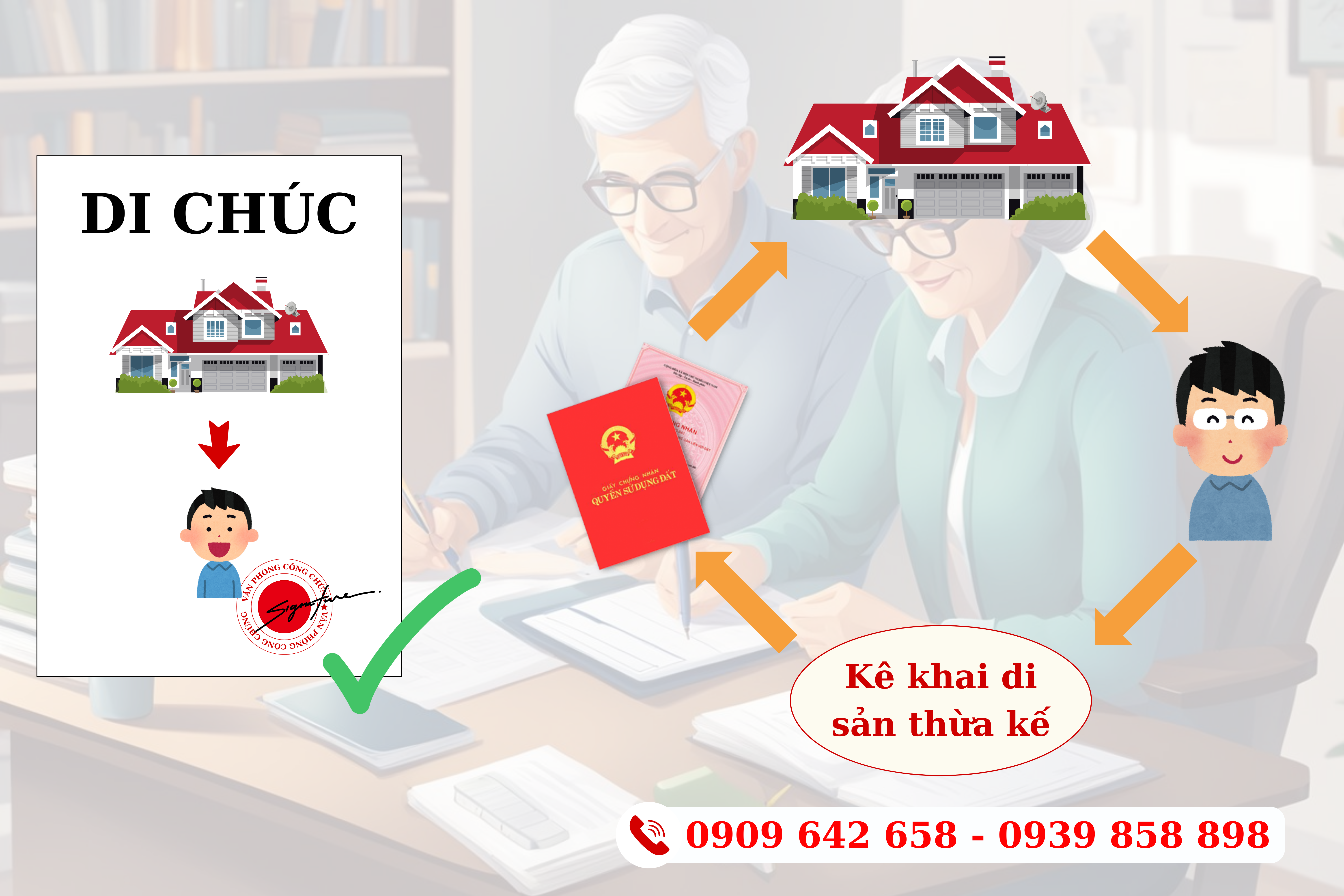 Cha mẹ có được bán nhà đất khi đã lập di chúc cho con