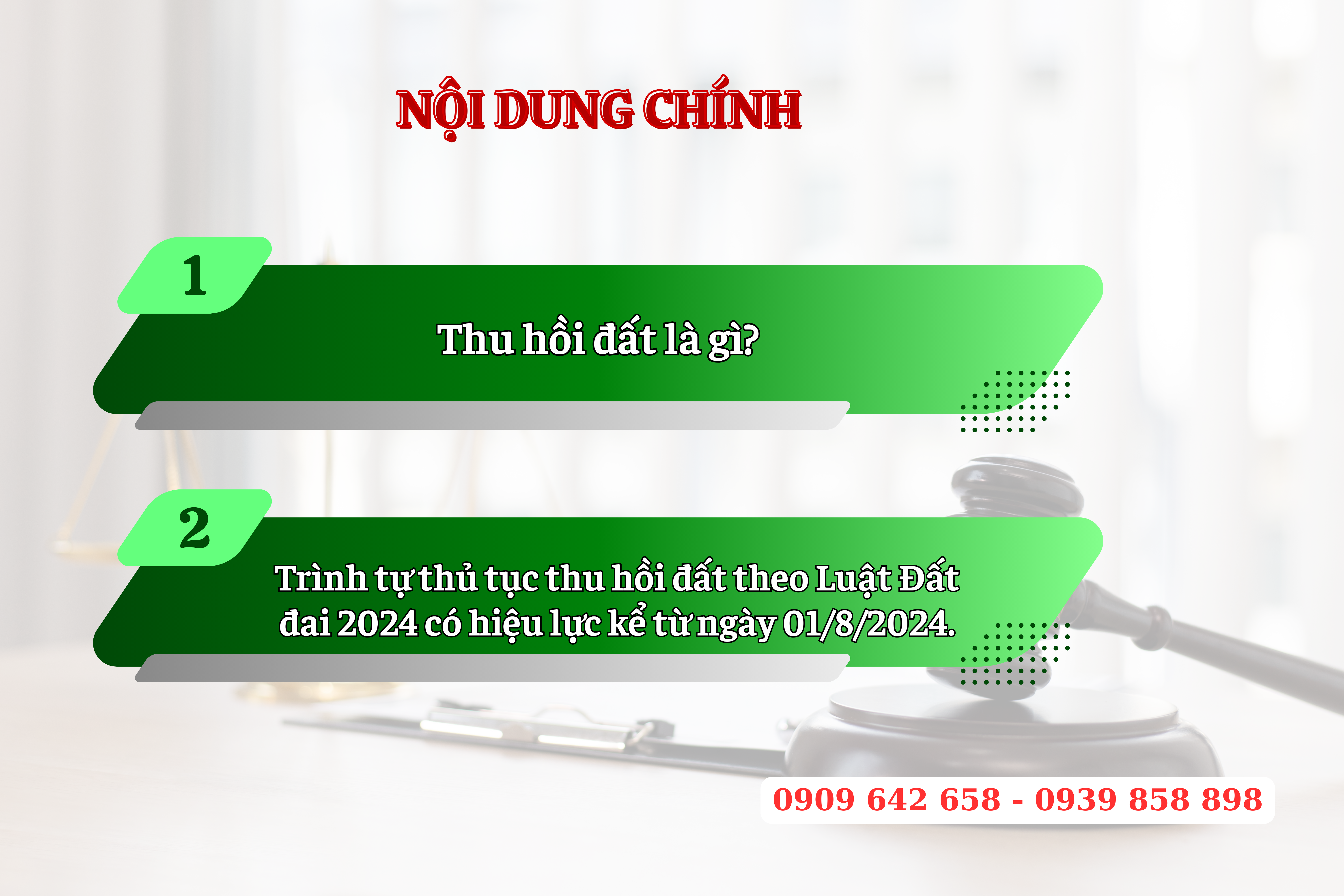 TRINH TU THU TUC THU HOI DAT THEO LUAT DAT DAI 2024