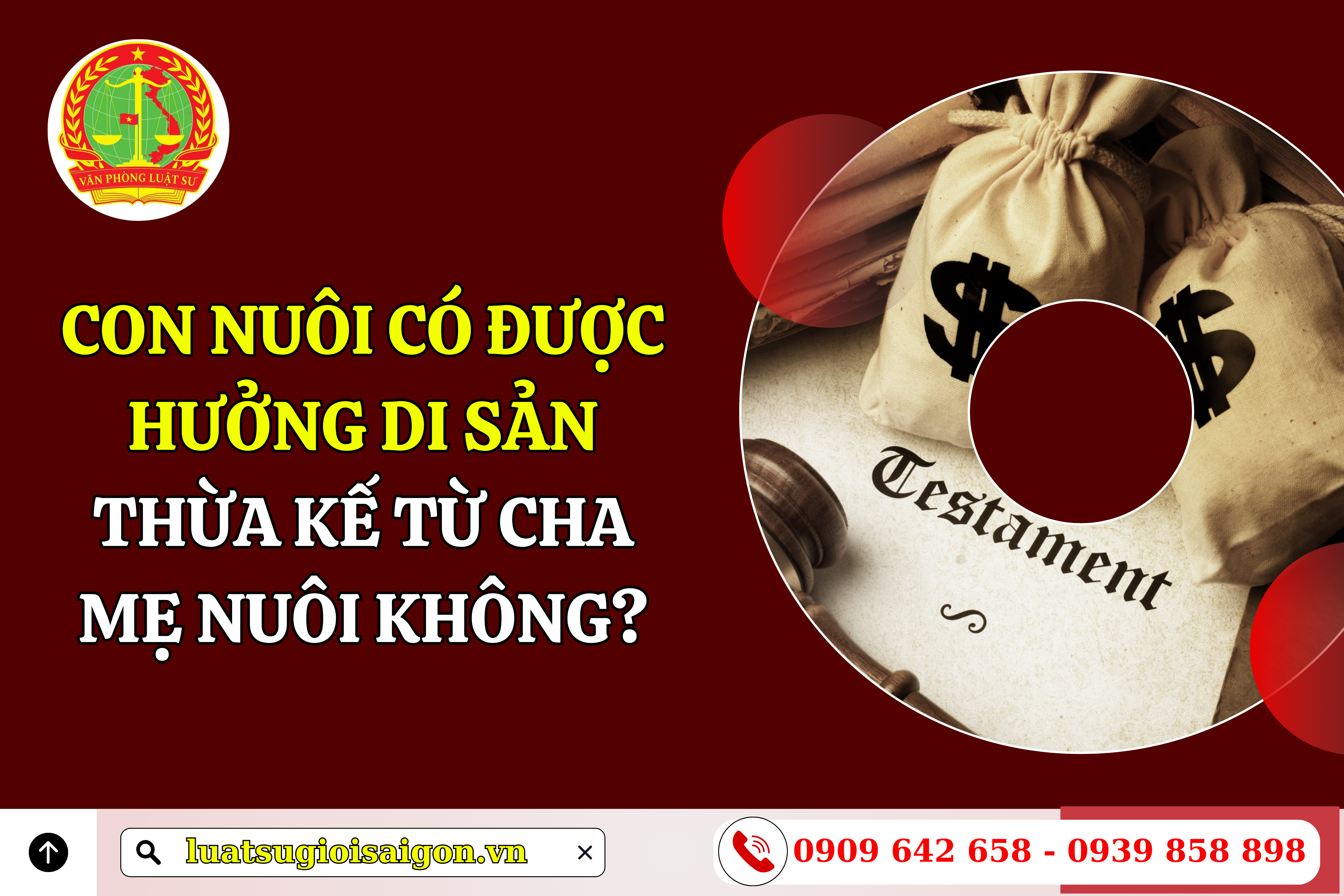 con nuoi co duoc huong di san thua ke khong 