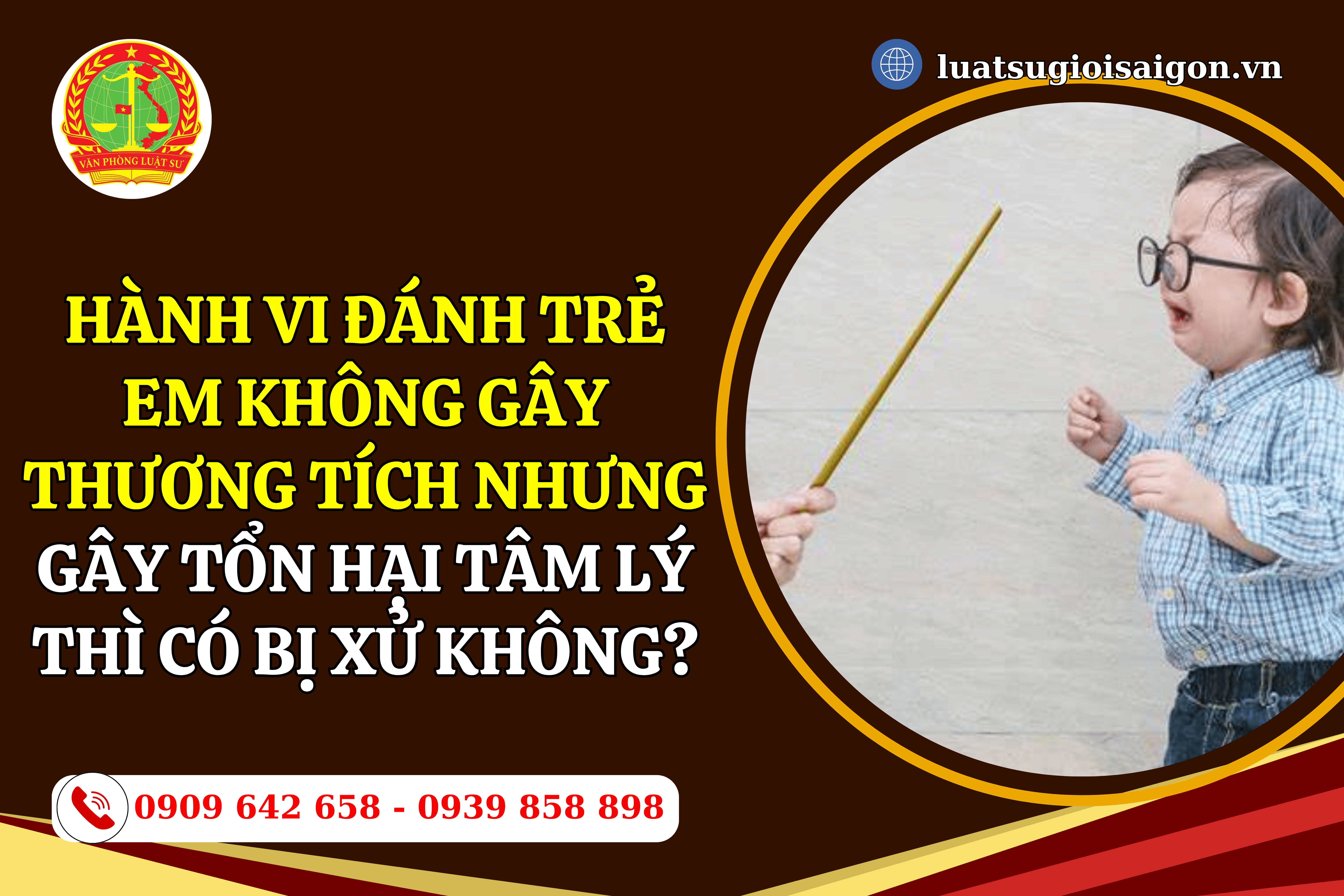danh tre em co bi xu ly khong