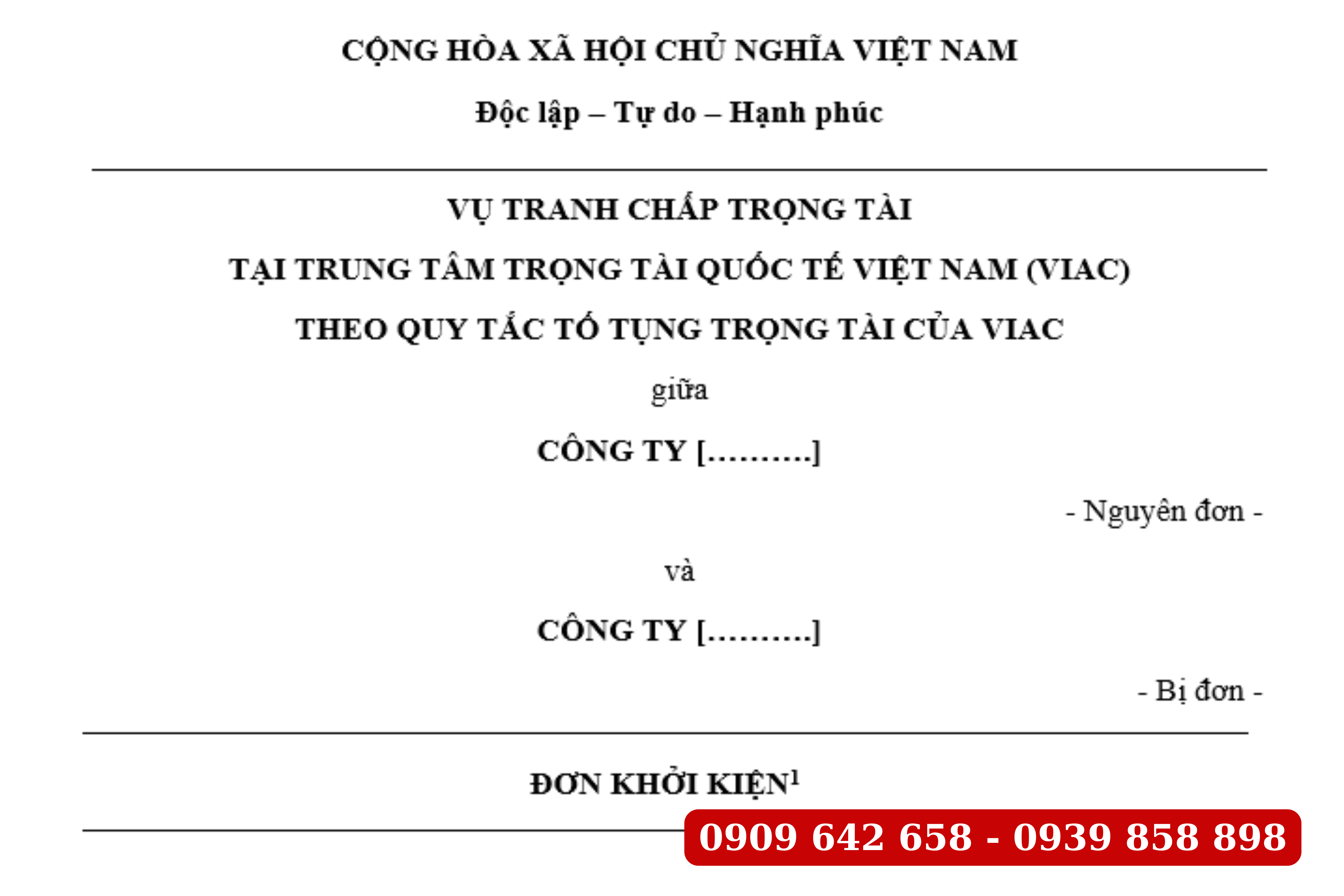 trinh-tu-thu-tuc-nop-don-khoi-kien-tai-trung-tam-trong-tai