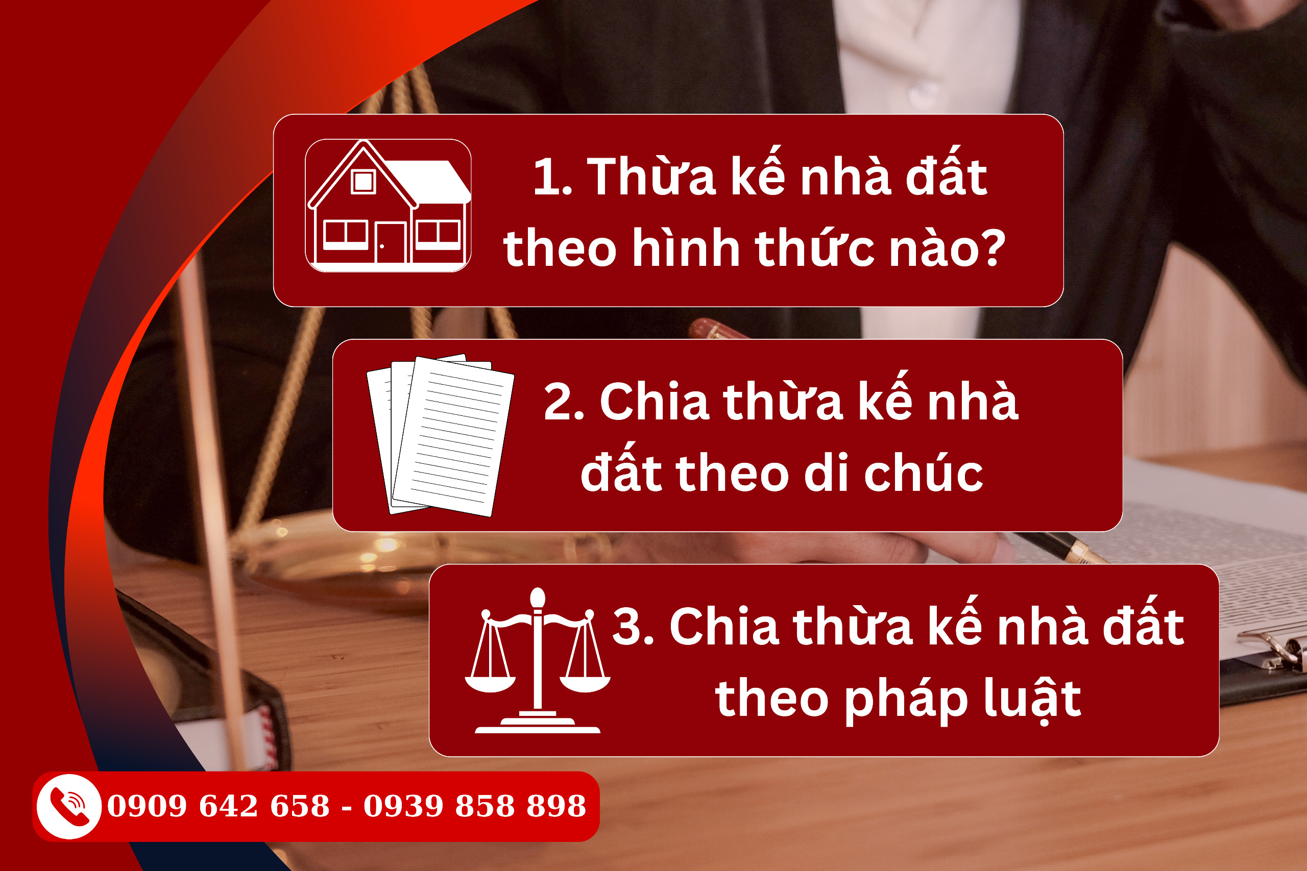 Hình thức chia thừa kế