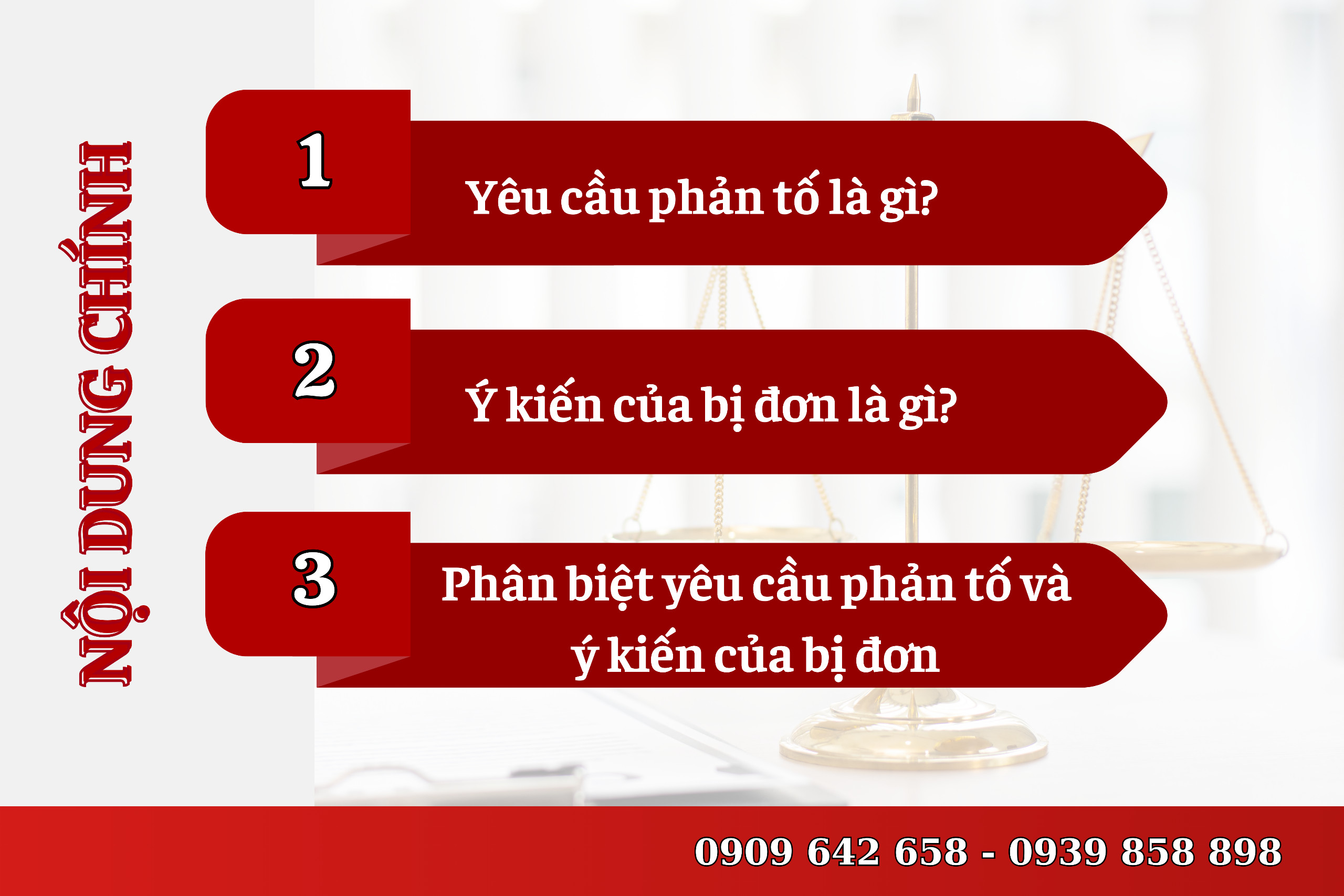 Phân biệt yêu cầu phản tố và ý kiến trình bày của bị đơn
